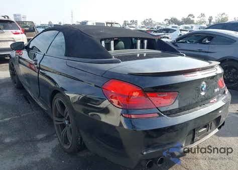 2014 BMW M6 z USA, uszkodzony, nr VIN WBSLZ9C53EDZ78256